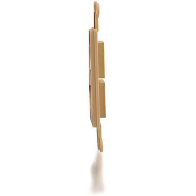 C2G Decora Multimedia Insert 2-port Ivory (03720)