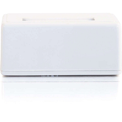 C2G 1-port Keystone Surface Mount Box White (03831)