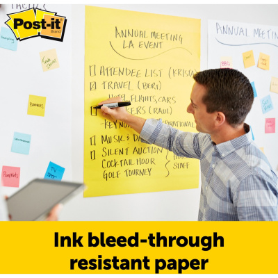 Post-it Self-Stick Easel Pads with Faint Rule (MMM561)
