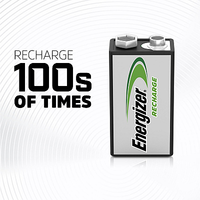 Energizer 9-Volt Recharge Batteries (EVENH22NBP)