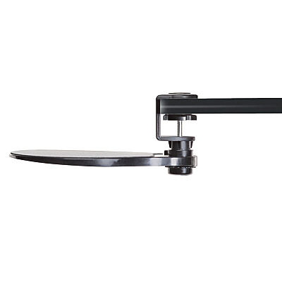 Kelly Computer Supply Clamp On Mouse Platform, 7.75 x 8, Black (KCS10405)