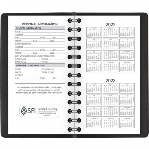 AT-A-GLANCE Unruled Weekly Pocket Planner (7003505)