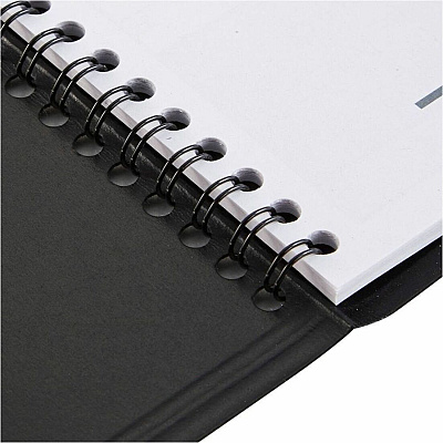AT-A-GLANCE Four-Person Group Daily Appointment Book, 11 x 8, Black Cover, 12-Month (Jan to Dec): 2026 (7082205)