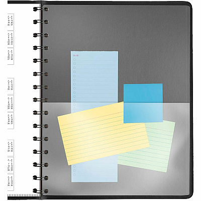 AT-A-GLANCE Four-Person Group Daily Appointment Book, 11 x 8, Black Cover, 12-Month (Jan to Dec): 2026 (7082205)