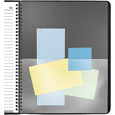 AT-A-GLANCE 800 Range Weekly/Monthly Appointment Book, 11 x 8.25, Black Cover, 12-Month (Jan to Dec): 2026 (7086405)