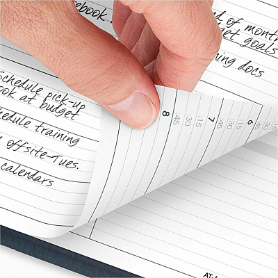 AT-A-GLANCE Weekly Appointment Book, 11 x 8.25, Navy Cover, 13-Month: Jan 2026 to Jan 2027 (7095020)