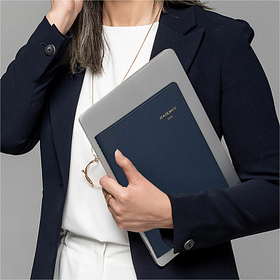 AT-A-GLANCE Weekly Appointment Book, 11 x 8.25, Navy Cover, 13-Month: Jan 2026 to Jan 2027 (7095020)