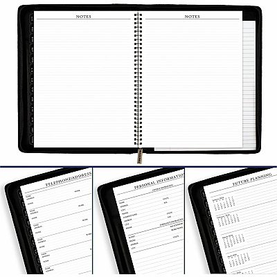 At-A-Glance Executive Appointment Book with Zipper (70NX8105)