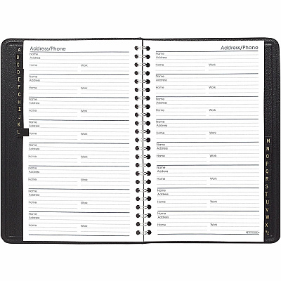 AT-A-GLANCE Large Telephone/Address Book (AAG8001105)