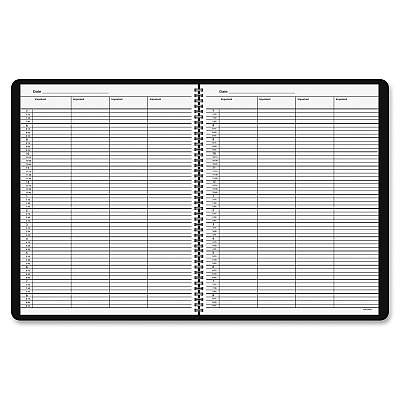 AT-A-GLANCE 4-Person Undated Daily Appointment Book (AAG8031005)