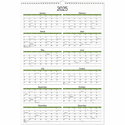 AT-A-GLANCE Puppies Monthly Wall Calendar, Puppies Photography, 15.5 x 22.75, White/Multicolor Sheets, 12-Month (Jan to Dec): 2026 (DMW16728)