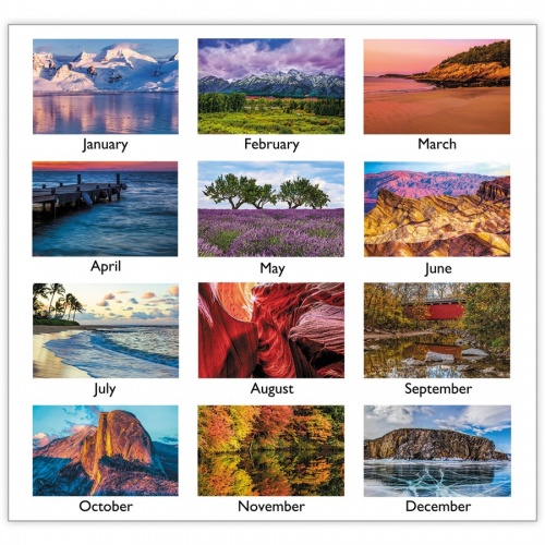 AT-A-GLANCE Scenic Wall Calendar (DMW20028)