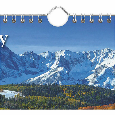 AT-A-GLANCE Scenic Monthly Wall Calendar, Landscape Photography, 12 x 17, White/Multicolor Sheets, 12-Month (Jan to Dec): 2026 (DMW20028)