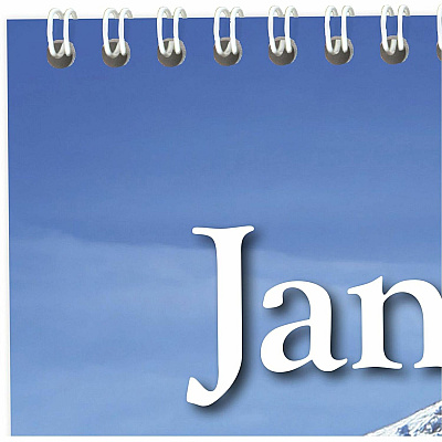 AT-A-GLANCE Scenic Monthly Wall Calendar, Landscape Photography, 15.5 x 22.75, White/Multicolor Sheets, 12-Month (Jan-Dec): 2026 (DMW20128)
