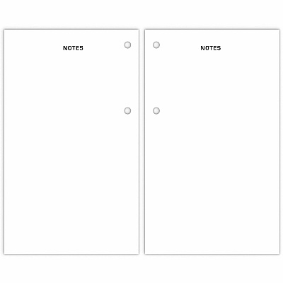 AT-A-GLANCE Two-Color Desk Calendar Refill, 3.5 x 6, White Sheets, 12-Month (Jan to Dec): 2026 (E01750)