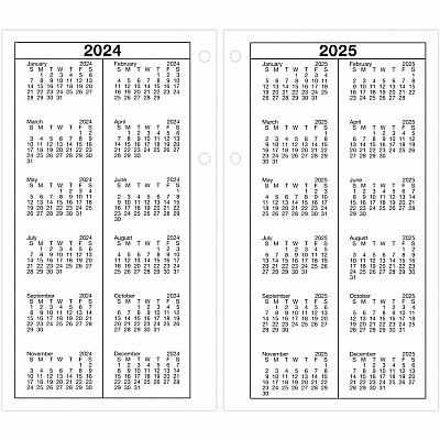 AT-A-GLANCE Large Desk Calendar Refill, 4.5 x 8, White Sheets, 12-Month (Jan to Dec): 2026 (E21050)