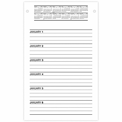 At-A-Glance Pad Style Desk Pad Calendar Refill (E45850)