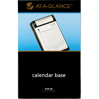 AT-A-GLANCE E58 Pad-Style Desk Calendar Base (AAGE5800)