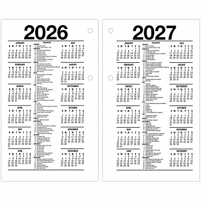 At-A-Glance Loose-Leaf Desk Calendar Refill withTabs (E717T50)