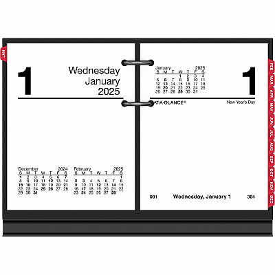 At-A-Glance Loose-Leaf Desk Calendar Refill (E91950)