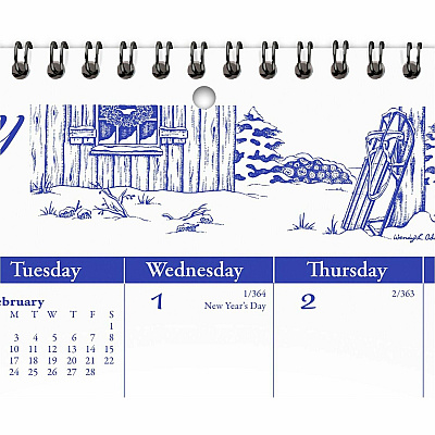 AT-A-GLANCE Illustrator's Edition Wall Calendar, Victorian Illustrations Artwork, 12 x 12, White/Blue Sheets, 12-Month (Jan to Dec): 2026 (G100017)