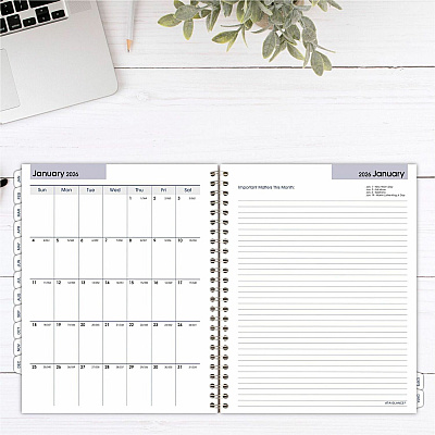 AT-A-GLANCE DayMinder Executive Weekly/Monthly Refill, 8.75 x 7, White Sheets, 12-Month (Jan to Dec): 2026 (G54550)