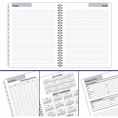 AT-A-GLANCE DayMinder Executive Weekly/Monthly Refill, 8.75 x 7, White Sheets, 12-Month (Jan to Dec): 2026 (G54550)