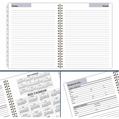 AT-A-GLANCE DayMinder Executive Weekly/Monthly Refill, 8.75 x 7, White Sheets, 12-Month (Jan to Dec): 2026 (G54550)