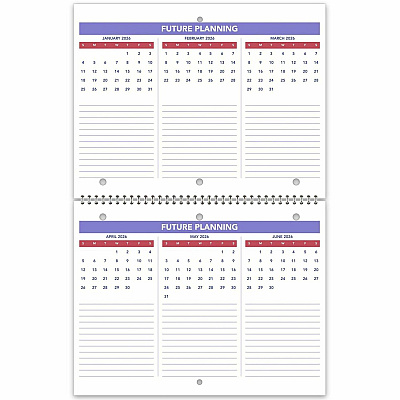At-A-Glance Desk Wall Calendar (PM17028)