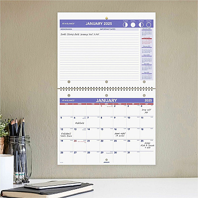 At-A-Glance Desk Wall Calendar (PM17028)