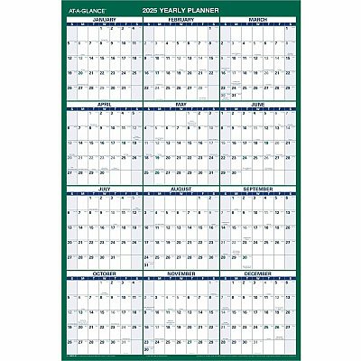 At-A-Glance Vertical Reversible Erasable Wall Calendar (PM21028)