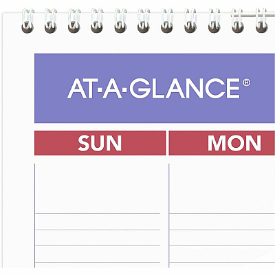 AT-A-GLANCE Monthly Wall Calendar with Ruled Daily Blocks, 15.5 x 22.75, White Sheets, 12-Month (Jan to Dec): 2026 (PM328)