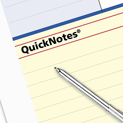 AT-A-GLANCE QuickNotes Wall Calendar, 12 x 17, White/Blue/Yellow Sheets, 12-Month (Jan to Dec): 2026 (PM5228)
