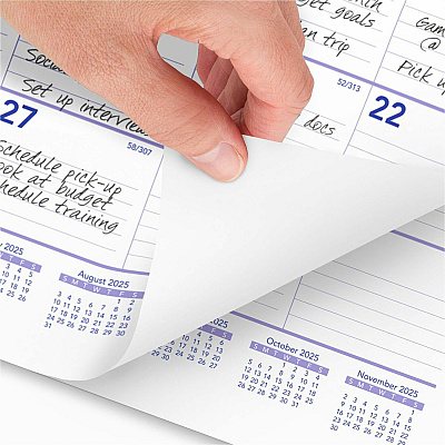 AT-A-GLANCE Two-Month Wall Calendar, 22 x 29, White/Blue/Red Sheets, 12-Month (Jan to Dec): 2026 (PM928)