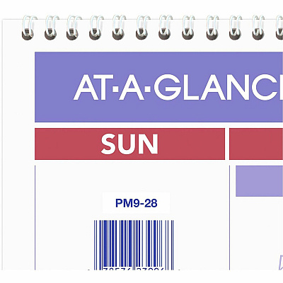 AT-A-GLANCE Two-Month Wall Calendar, 22 x 29, White/Blue/Red Sheets, 12-Month (Jan to Dec): 2026 (PM928)