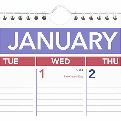 AT-A-GLANCE Erasable Wall Calendar, 15.5 x 22.75, White Sheets, 12-Month (Jan to Dec): 2026 (PMLM0328)