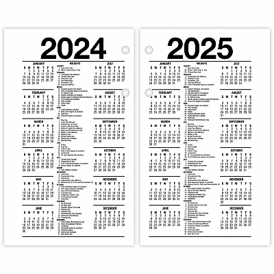 AT-A-GLANCE Financial Desk Calendar Refill, 3.5 x 6, White Sheets, 12-Month (Jan to Dec): 2026 (S17050)