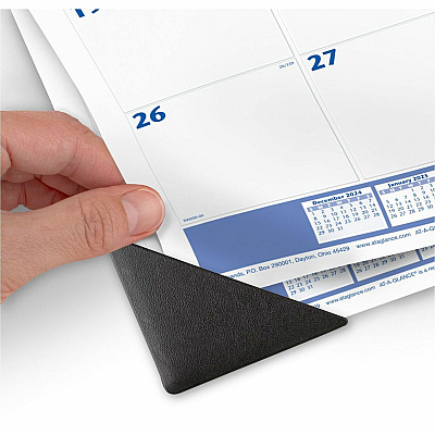 AT-A-GLANCE Desk Pad, 22 x 17, White Sheets, Black Binding, Black Corners, 12-Month (Jan to Dec): 2026 (SW20000)