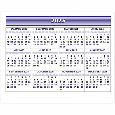 AT-A-GLANCE Flip-A-Week Desk Calendar and Base, 7 x 5.5, White Sheets, 12-Month (Jan to Dec): 2026 (SW700X00)