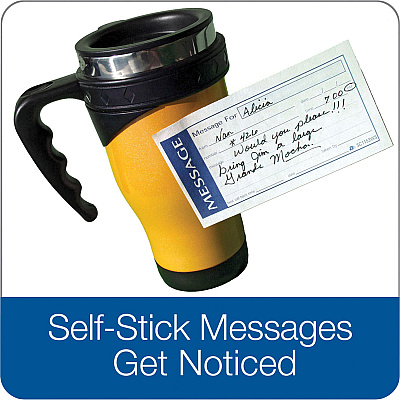 Adams Write 'n Stick Phone Message Book (ABFSC1153WS)
