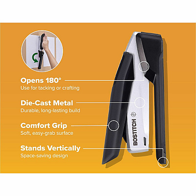 Bostitch InPower Spring-Powered Antimicrobial Desktop Stapler (ACI1110)