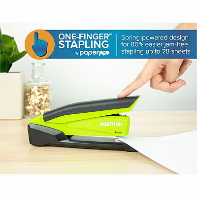 Bostitch InPower Spring-Powered Antimicrobial Desktop Stapler (ACI1123)