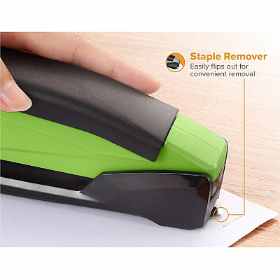 Bostitch InPower Spring-Powered Antimicrobial Desktop Stapler (ACI1123)