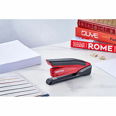 Bostitch InPower Spring-Powered Antimicrobial Desktop Stapler (ACI1124)