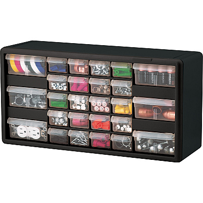 Akro-Mils 26-Drawer Plastic Storage Cabinet (AKM10126)