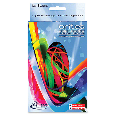 Brites Color-Coded Rubber Bands (ALL07706)