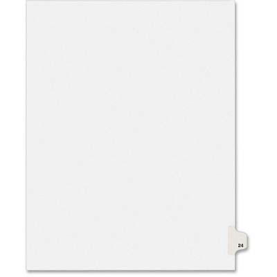 Avery Individual Legal Exhibit Dividers - Avery Style (AVE01024)