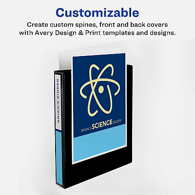Avery Extra-Wide Heavy-Duty View Binder with One Touch EZD Rings (AVE01318)