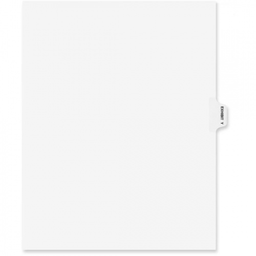 Avery Individual Legal Exhibit Dividers - Avery Style (01395)