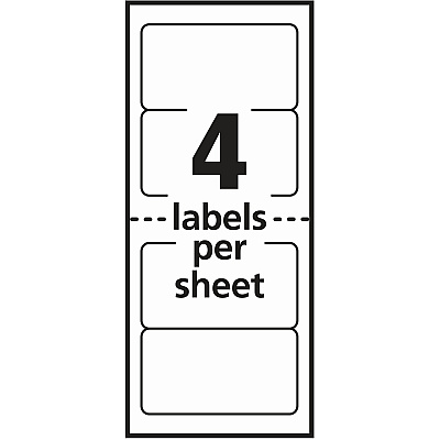 Avery Mini-Sheets Shipping Label (AVE2163)